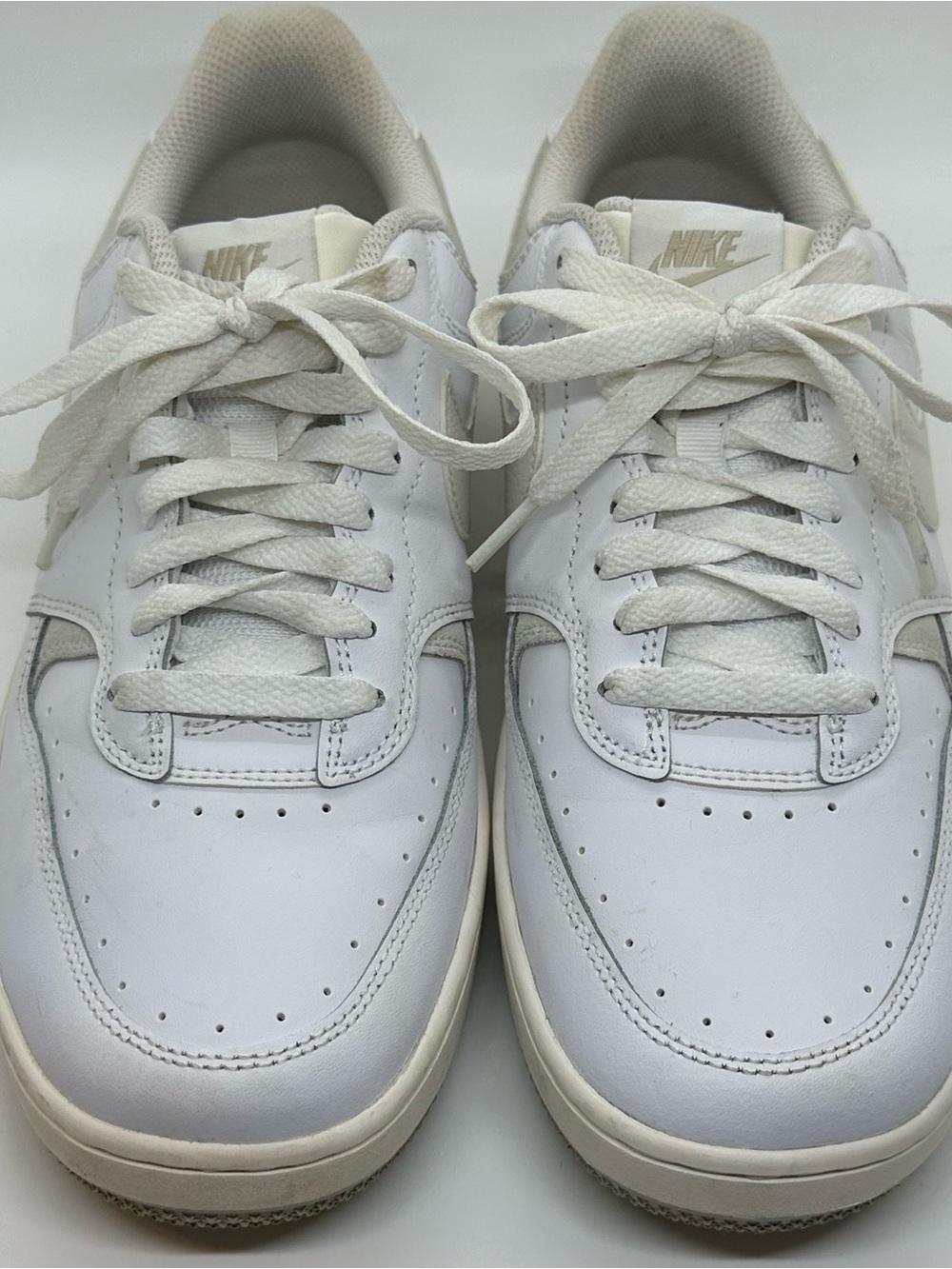 Nike Court Vision Low Next Nature White Gum Sneakers Size 9.5 Retail $120 - Picture 3 of 15